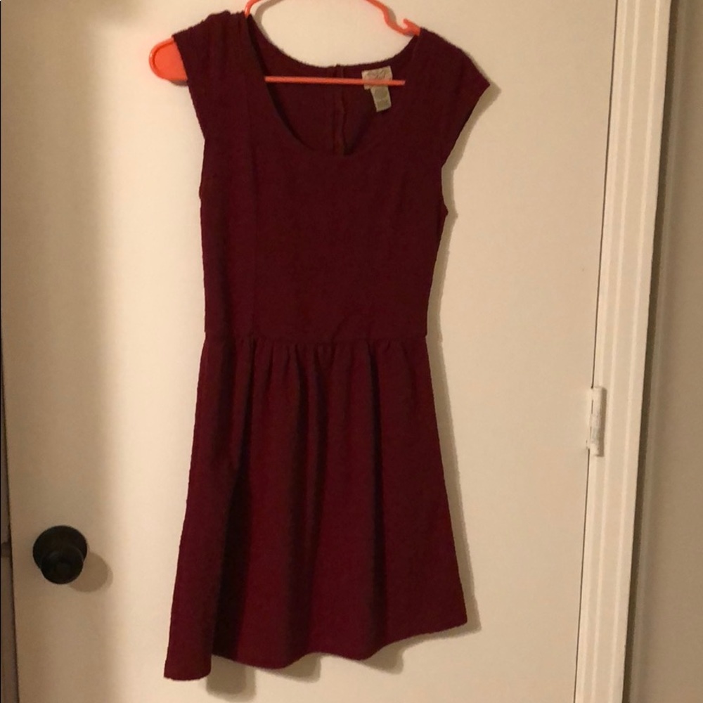 Red dress